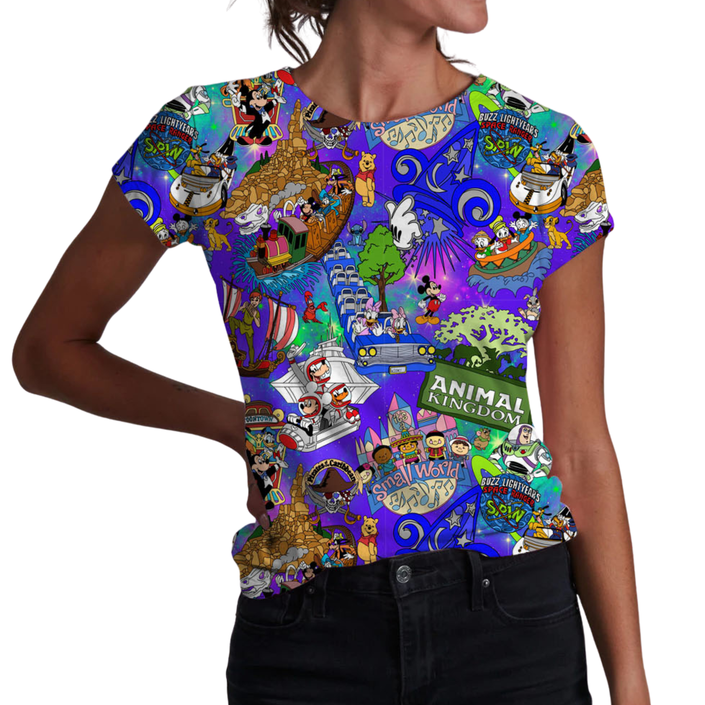 Wish Upon the Parks Adult Women's T-shirt *RTS*