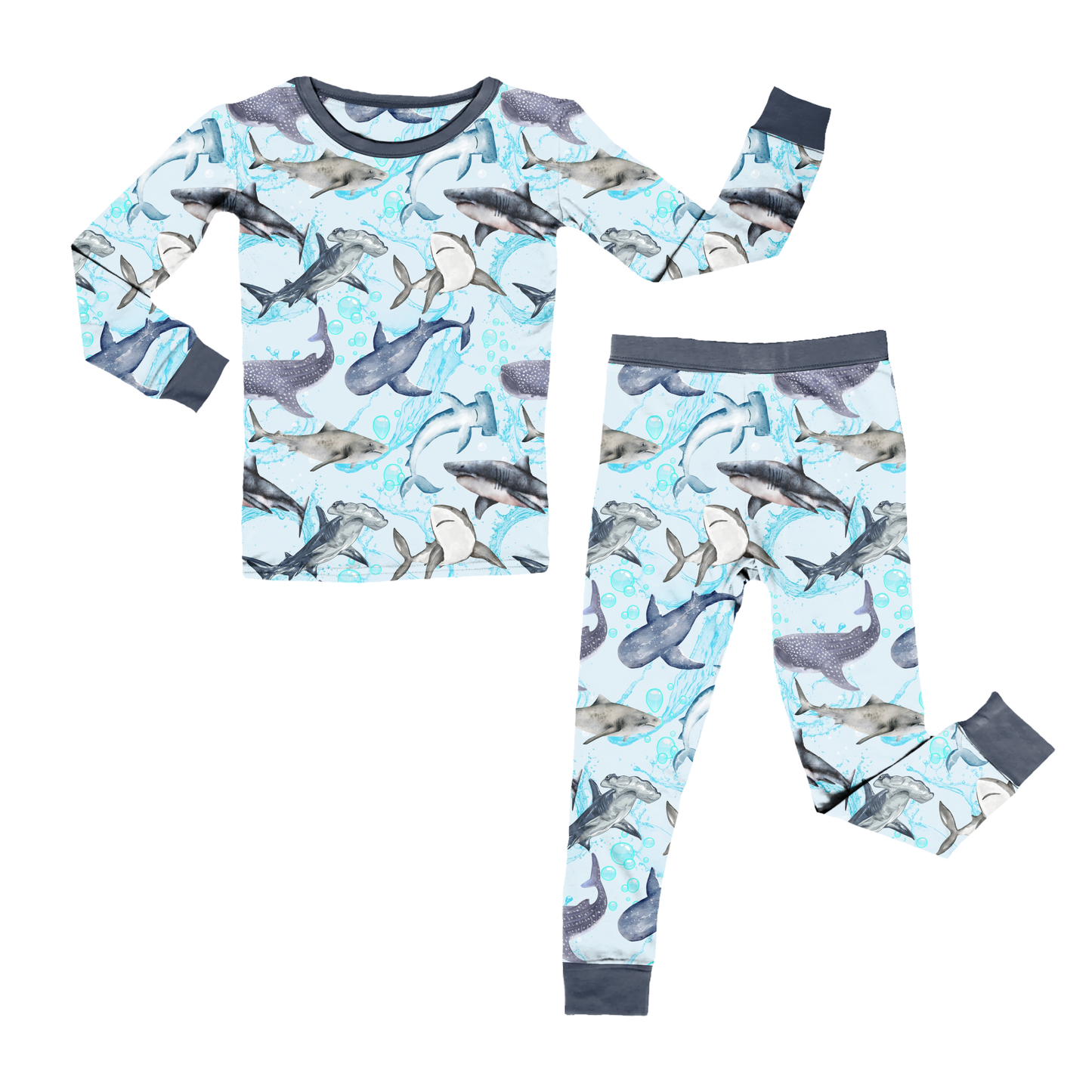 Sharks of the Blue Youth Pant Set *RTS*