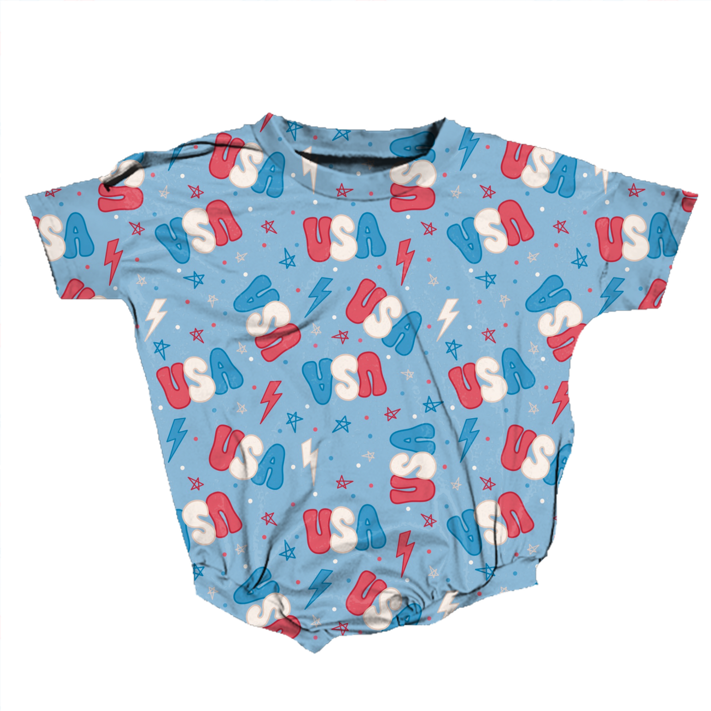USA All Day Romper *RTS*