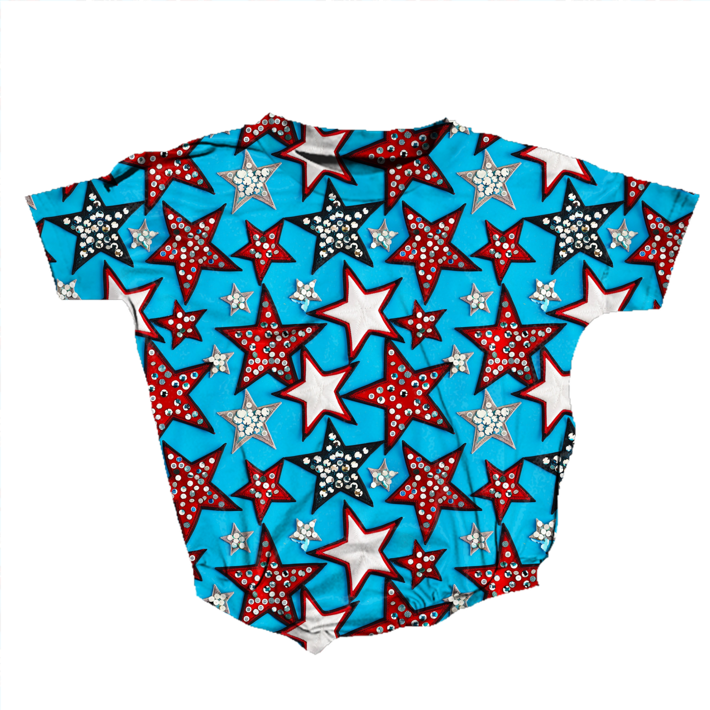 Star Spangled Sparkle Romper *RTS*
