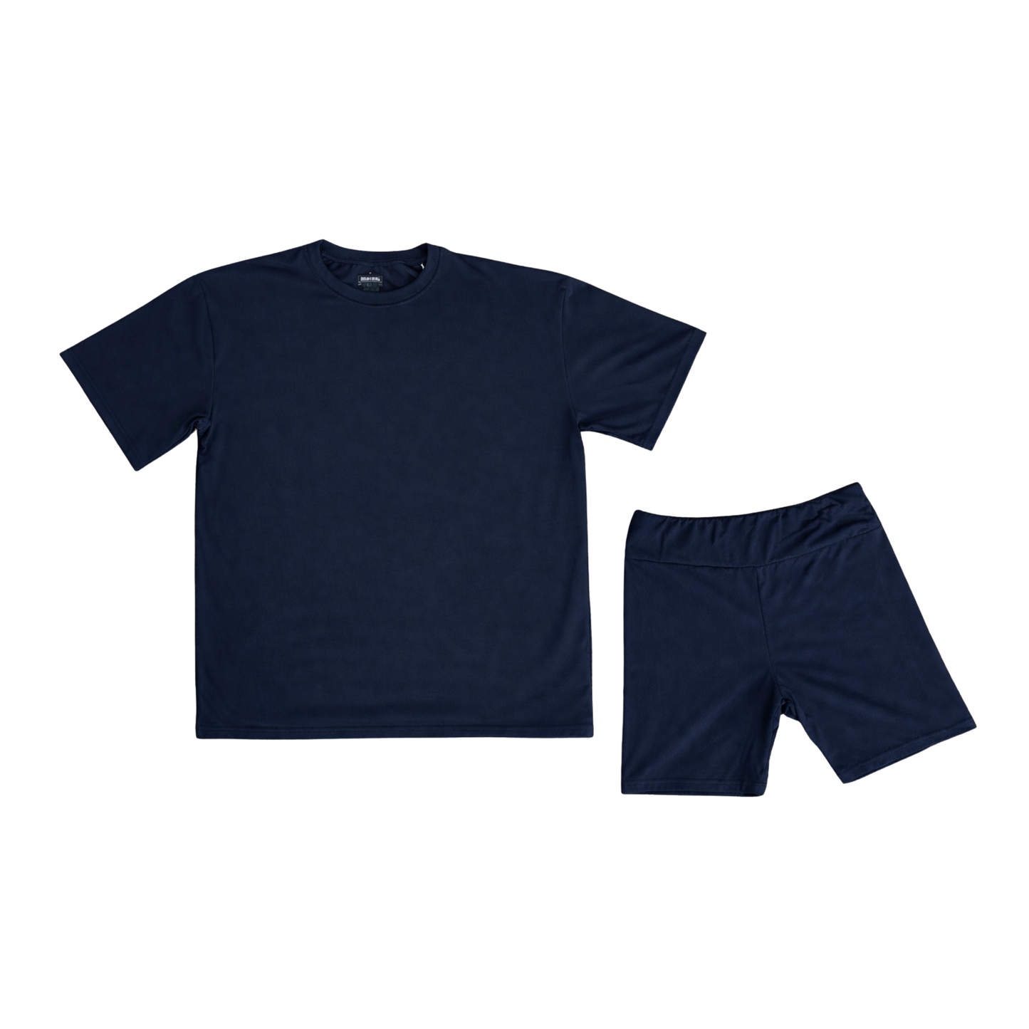 Navy Blue Women's Biker Short Set *RTS*