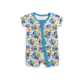 Road Trip Rascals Zipper shortie **PreOrder**