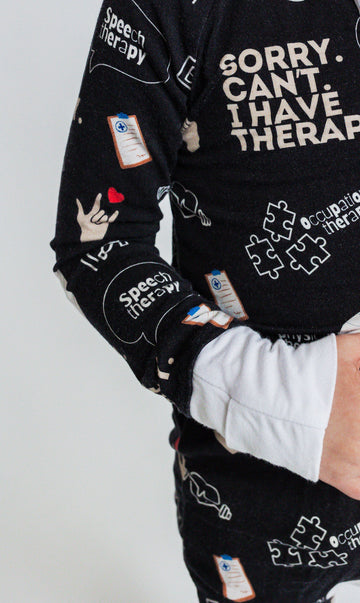 Sorry. Can't. I Have Therapy. Youth Pant Set **PreOrder**