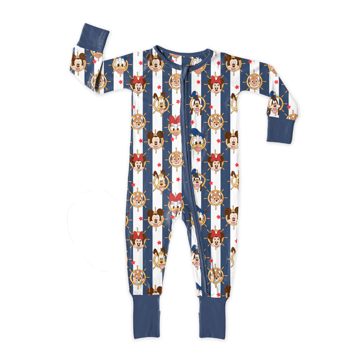 Sailing With the Crew Zipper Sleeper **PreOrder**