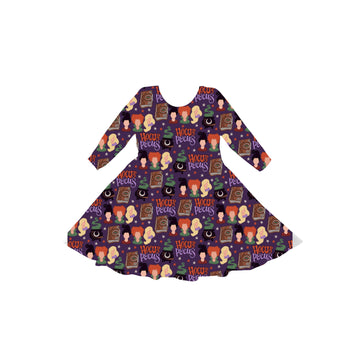 Sanderson Sisters Youth Twirl Dress *RTS*