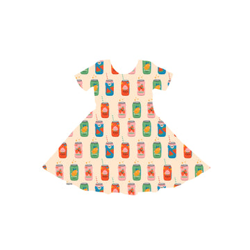 Soda Shoppe Dreams Youth Twirl Dress **PreOrder**