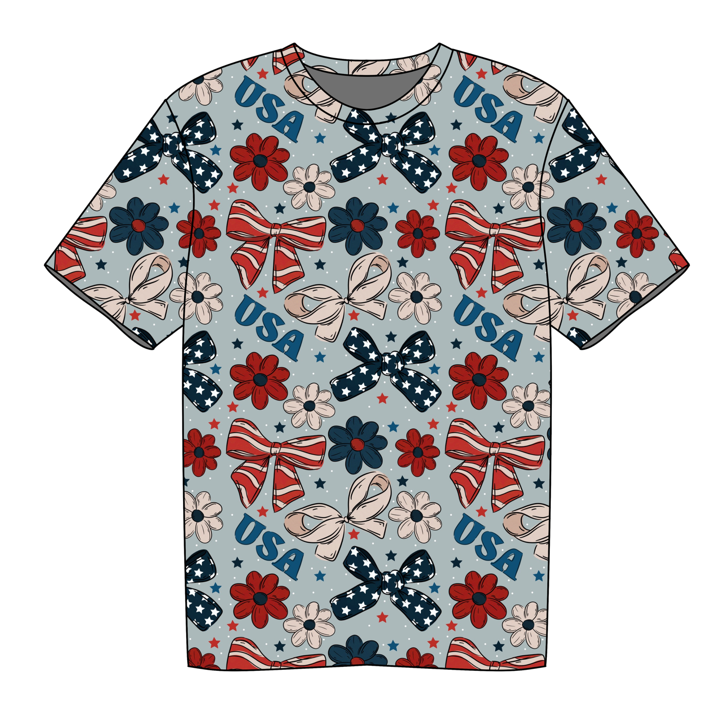 Americana Cutie Adult Women's T-shirt *RTS*