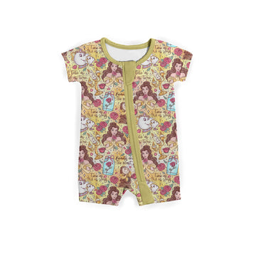 Tale as Old as Time Zipper Shortie *RTS*
