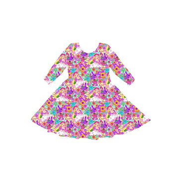Tangled Youth Twirl Dress *RTS*