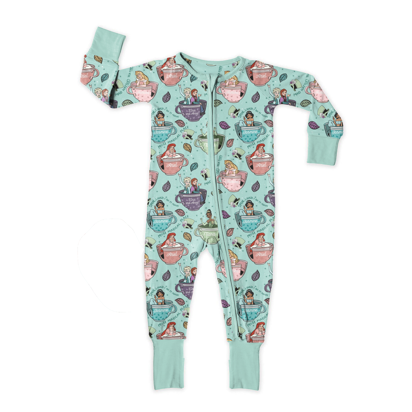 Tea Time Royalty Zipper Sleeper **PreOrder**