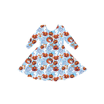 The Friendly Ghost Youth Twirl Dress *RTS*