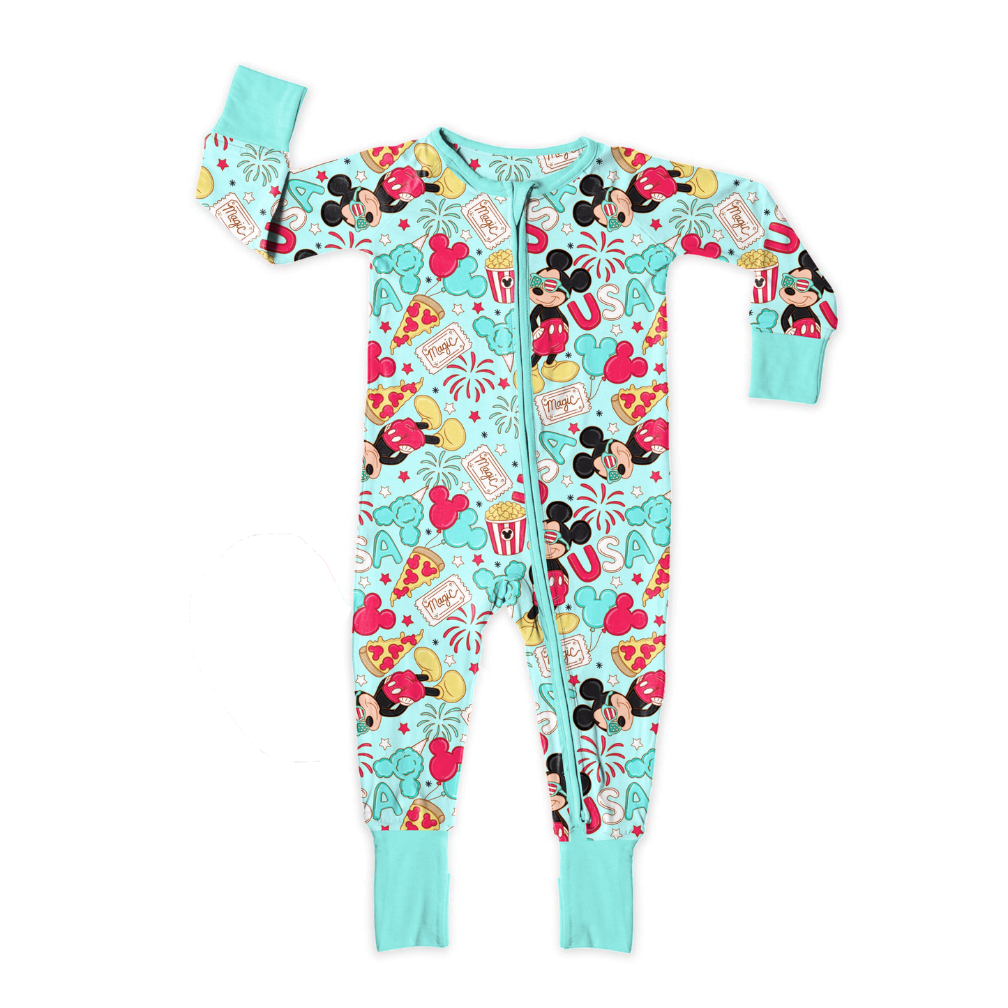 USA Mouse Vibes Zipper Sleeper *RTS*