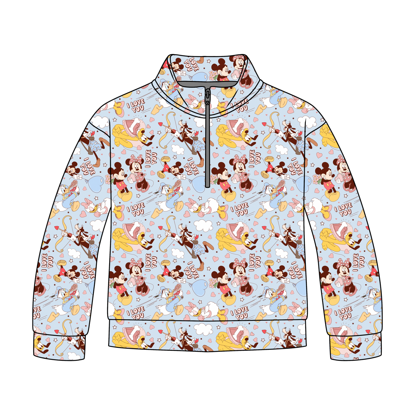 Sweethearts Quarter Zip-Up *RTS*