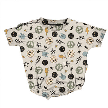 Smiley Drip Romper **Preorder**