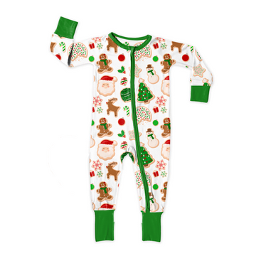 Christmas Cookies Zipper Sleeper **PreOrder**