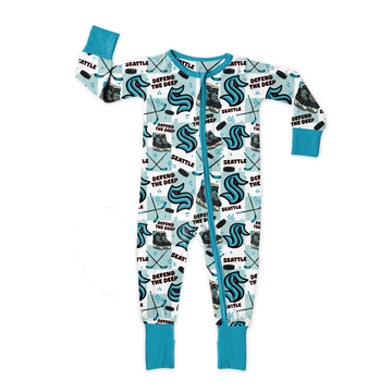 Seattle Hockey Zipper Sleeper **PreOrder**
