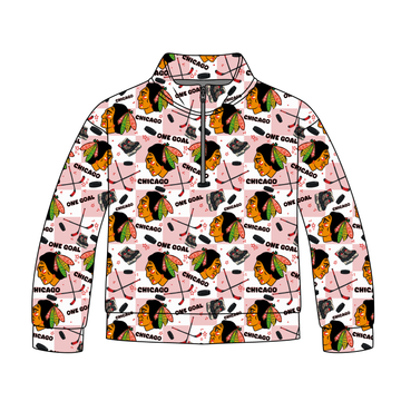 Chicago Hockey Quarter Zip-Up **PreOrder**