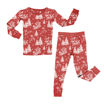 Dashing Through The Snow Youth Pant Set **PreOrder**