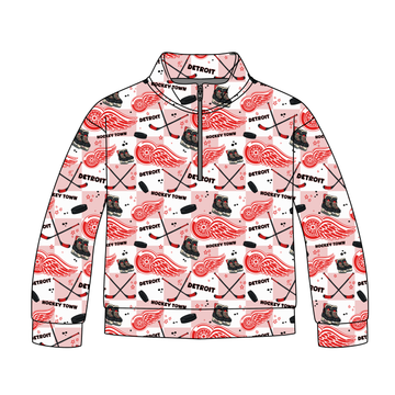 Detroit Hockey Quarter Zip-Up **PreOrder**