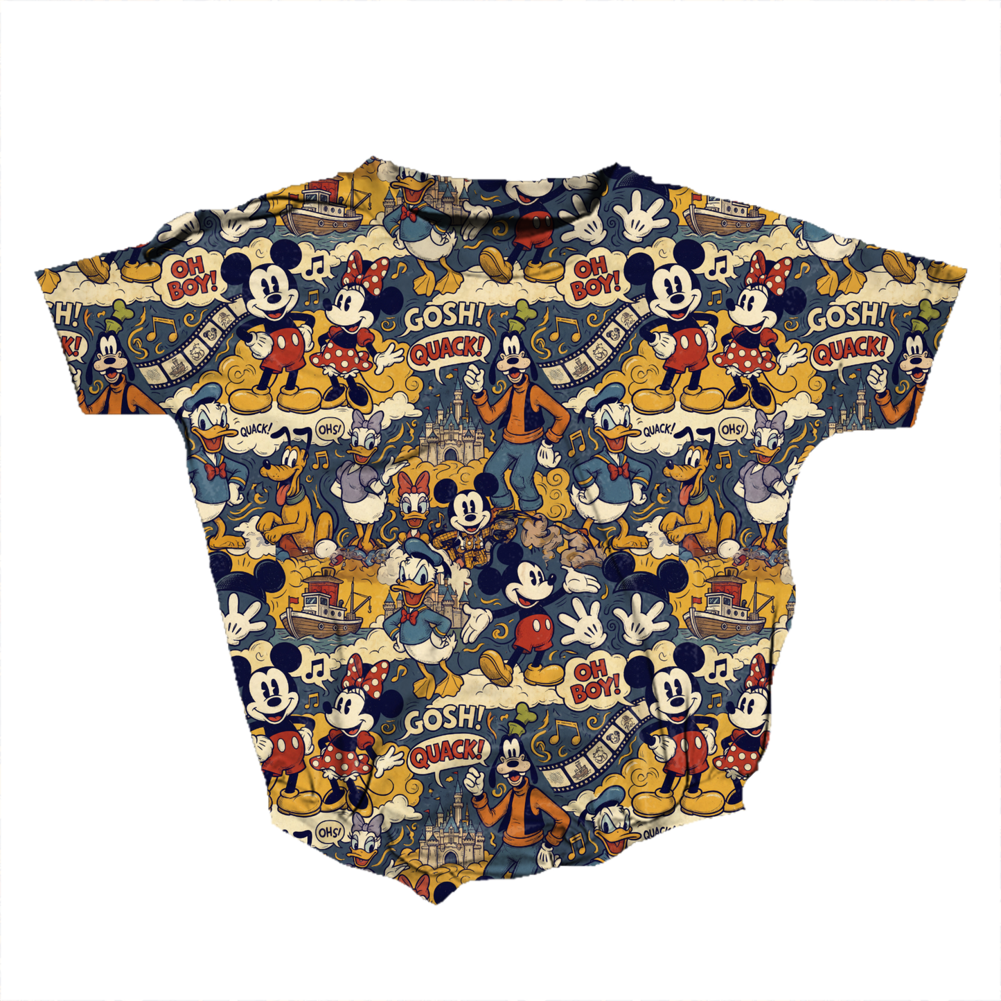 Vintage Toons Romper **Preorder**