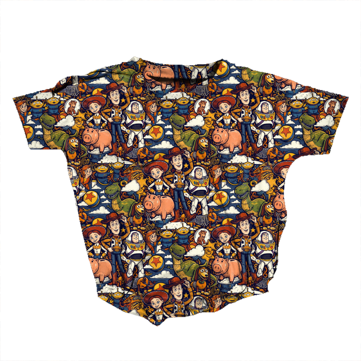 The Gang's All Here Romper **Preorder**