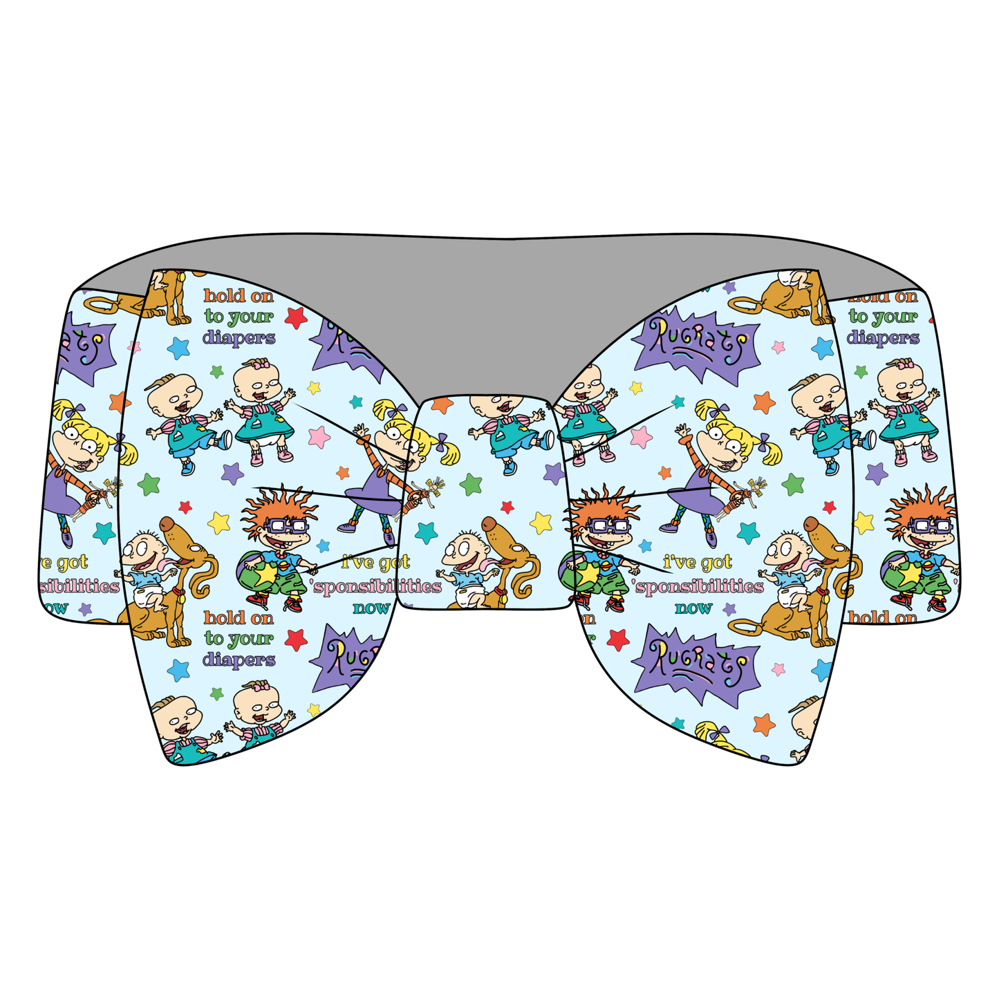 Pickles Playtime Bamboo Bow Headband *RTS*