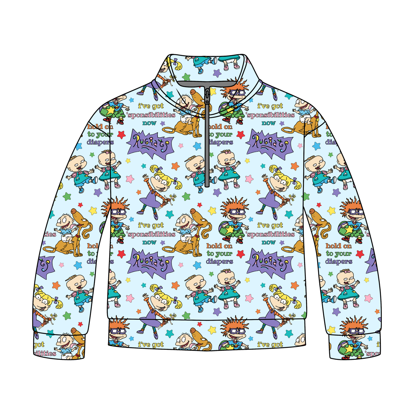 Pickles Playtime Quarter Zip-Up *RTS*