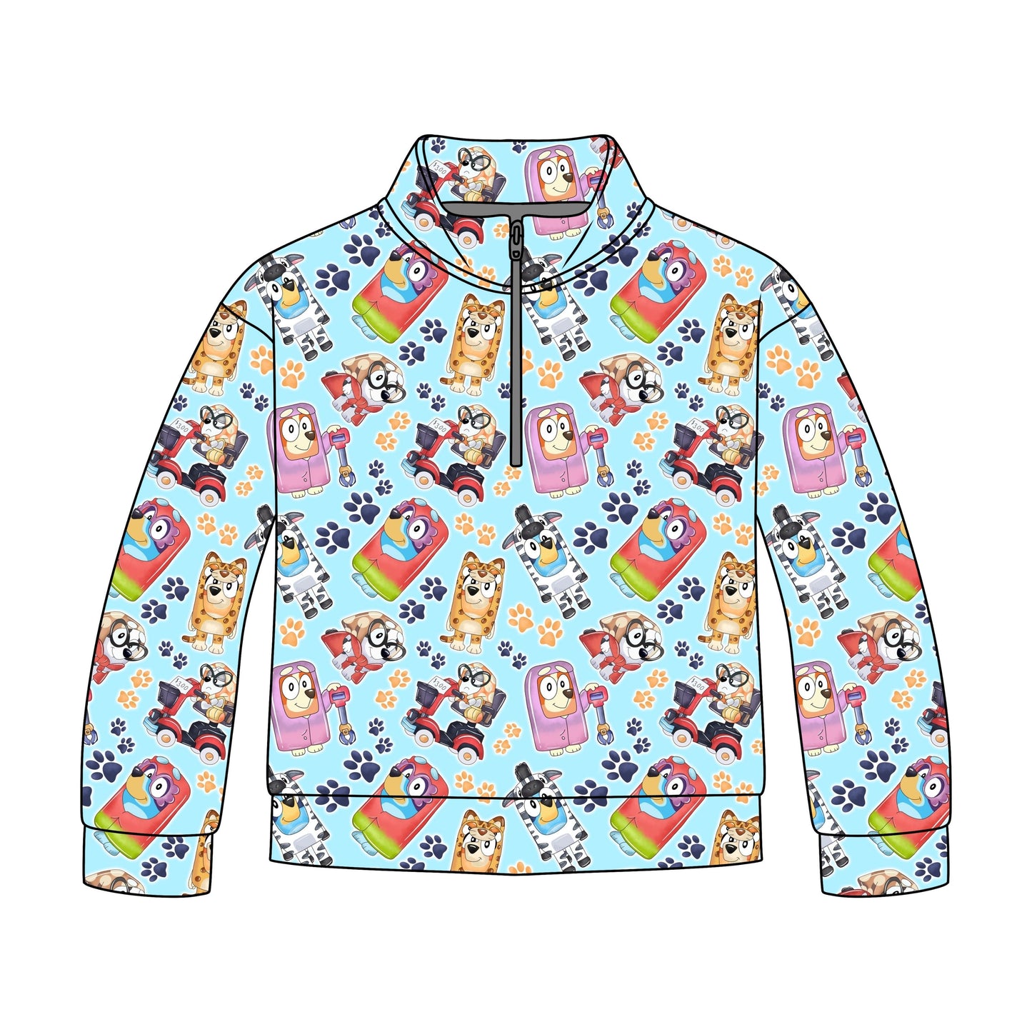 Granny Shenanigans Quarter Zip-Up *RTS*