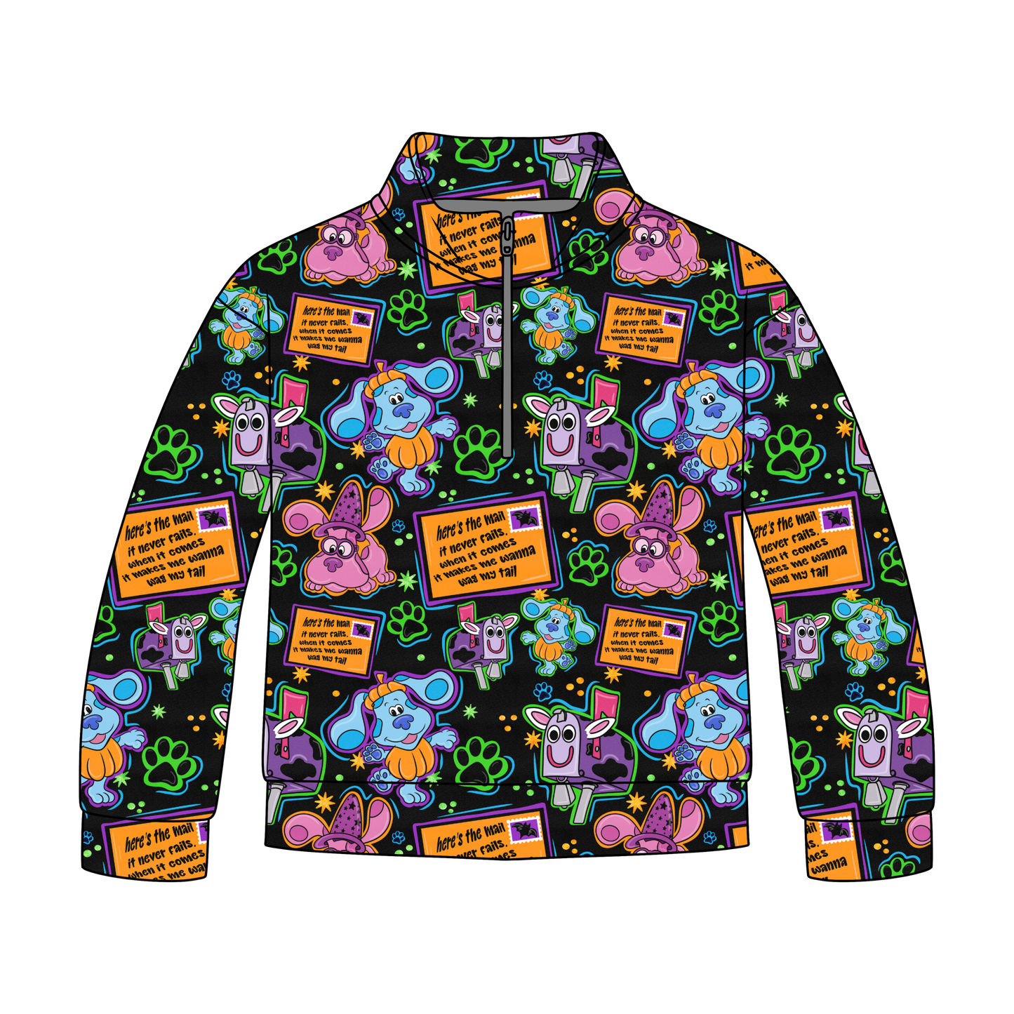 Pumpkin Patch Poke Pals Quarter Zip-Up **PreOrder**