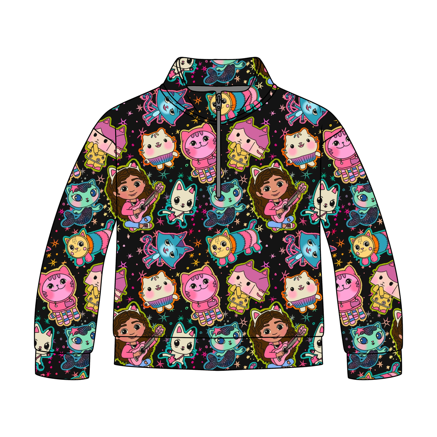 Neon Pals Quarter Zip-Up *RTS*