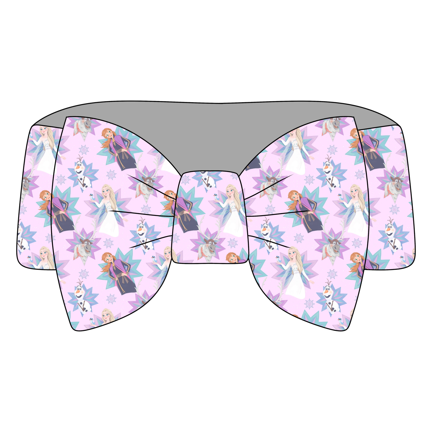 Sisters of Snow Bamboo Bow Headband **PreOrder**