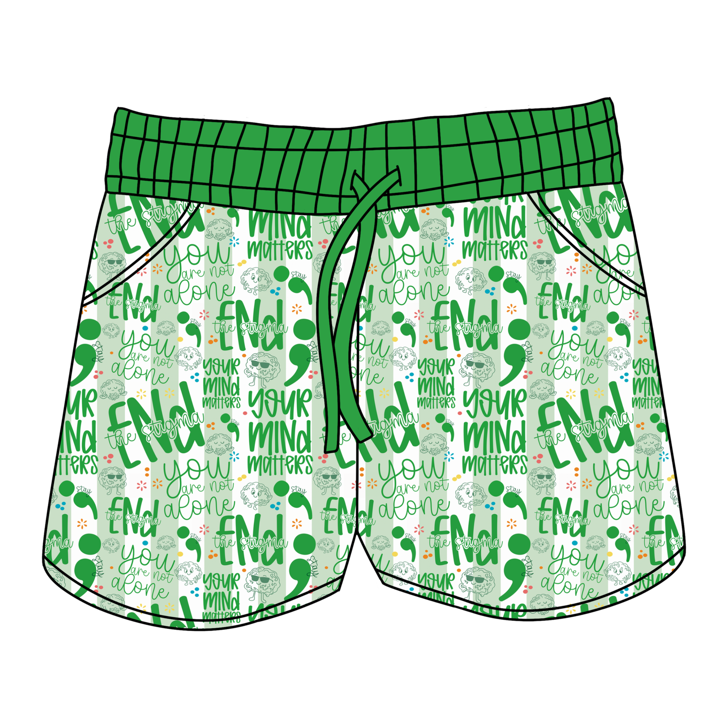Your Mind Matters Women's Shorts *RTS*