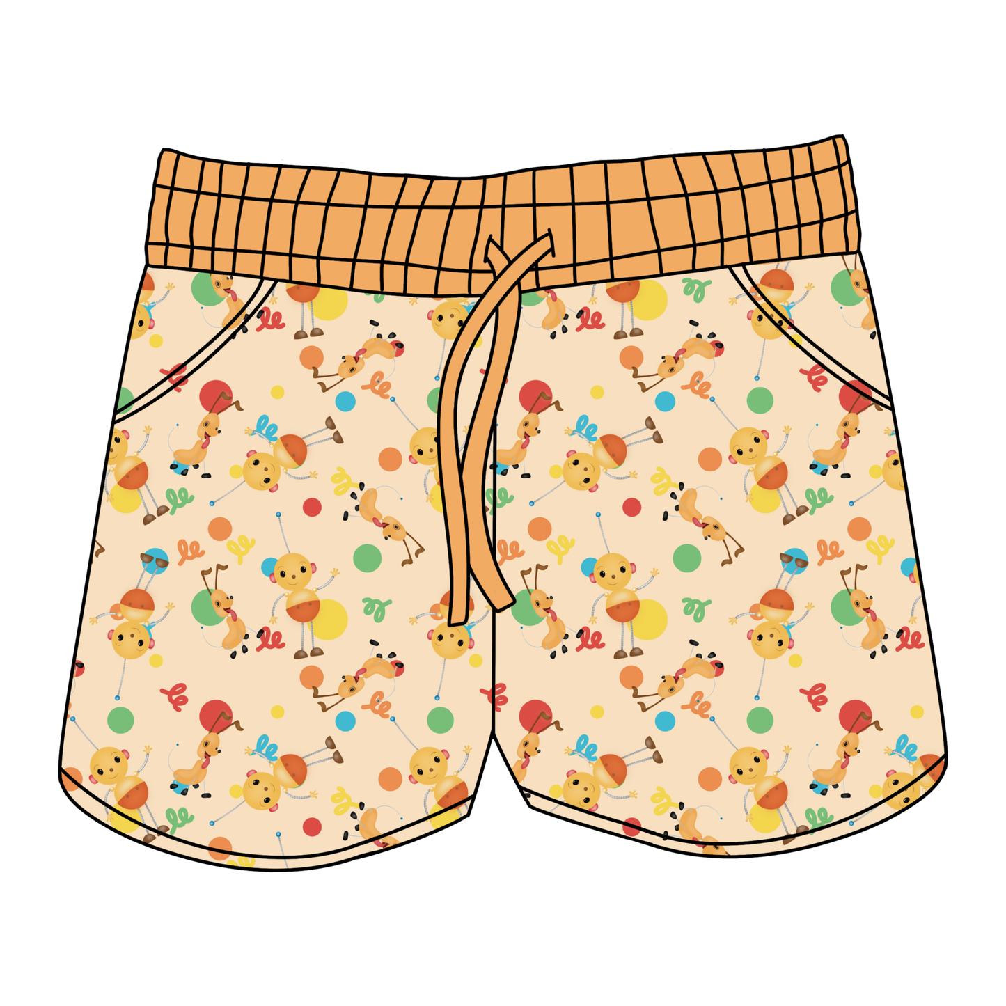 Tiny Planet Playtime Women's Shorts *RTS*