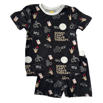 Sorry. Can't. I Have Therapy. Youth Short Set **PreOrder**