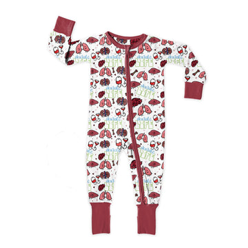 Donate Life Zipper Sleeper *RTS*
