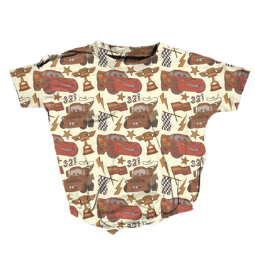 Piston Cup Romper **Preorder**