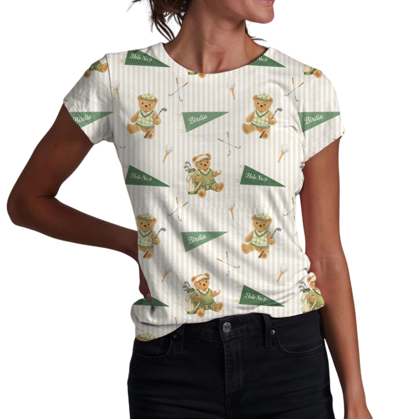 Tee Time Teddies Adult Women's T-shirt *RTS*