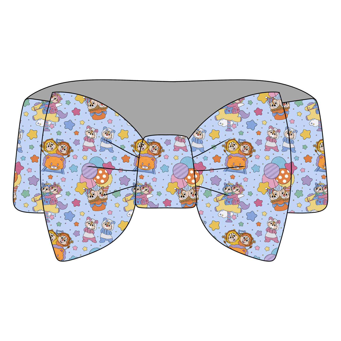 Cozy Critter Crew Bamboo Bow Headband *RTS*