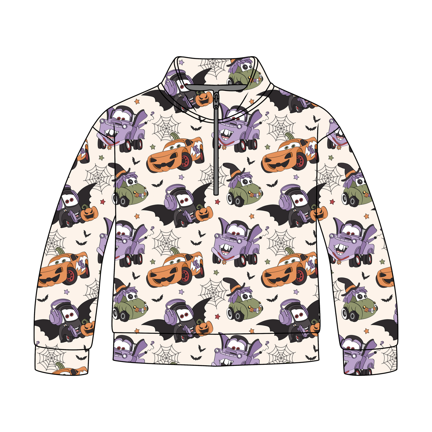 Spooky Speedway Quarter Zip-Up **PreOrder**