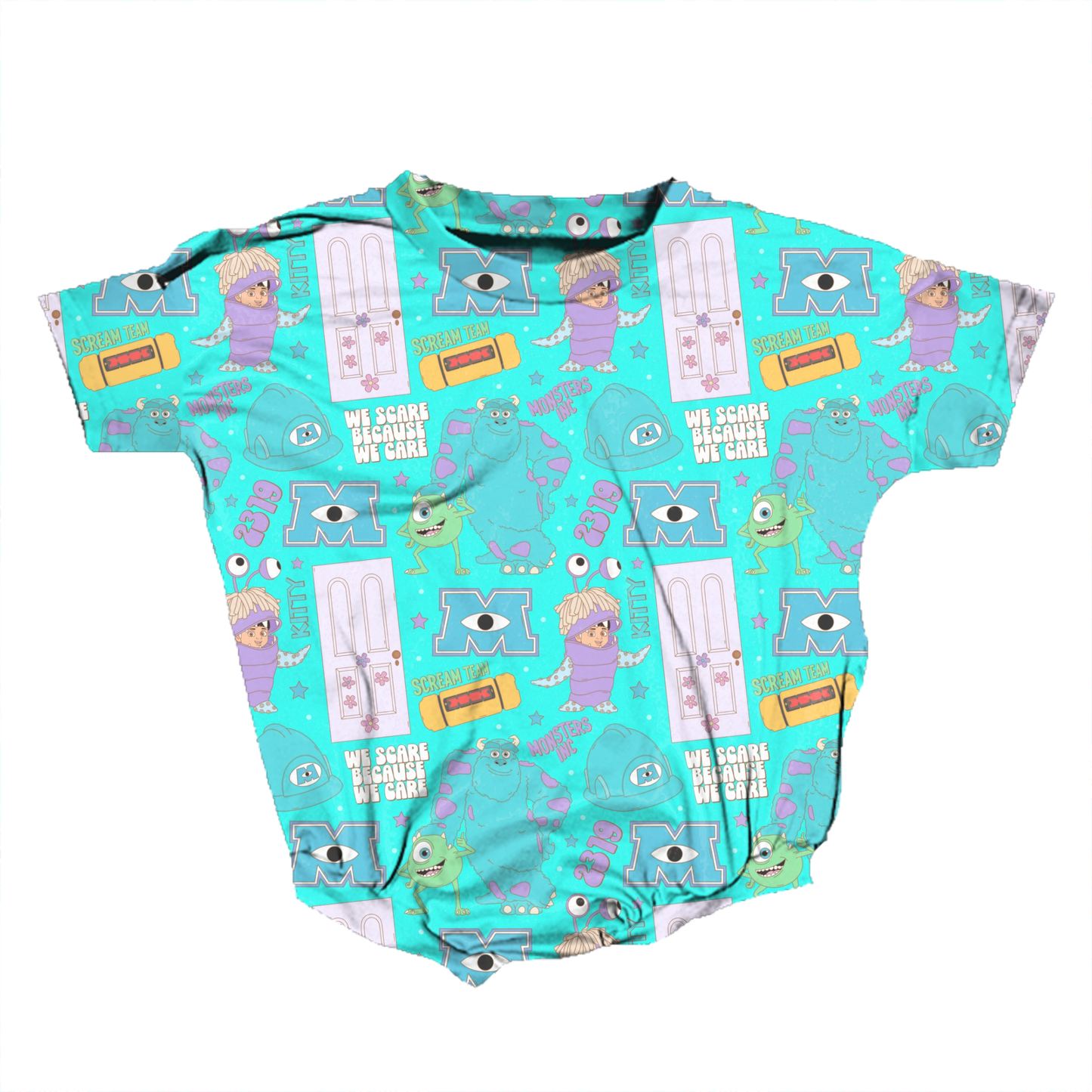 We Scare Because We Care Romper *RTS*