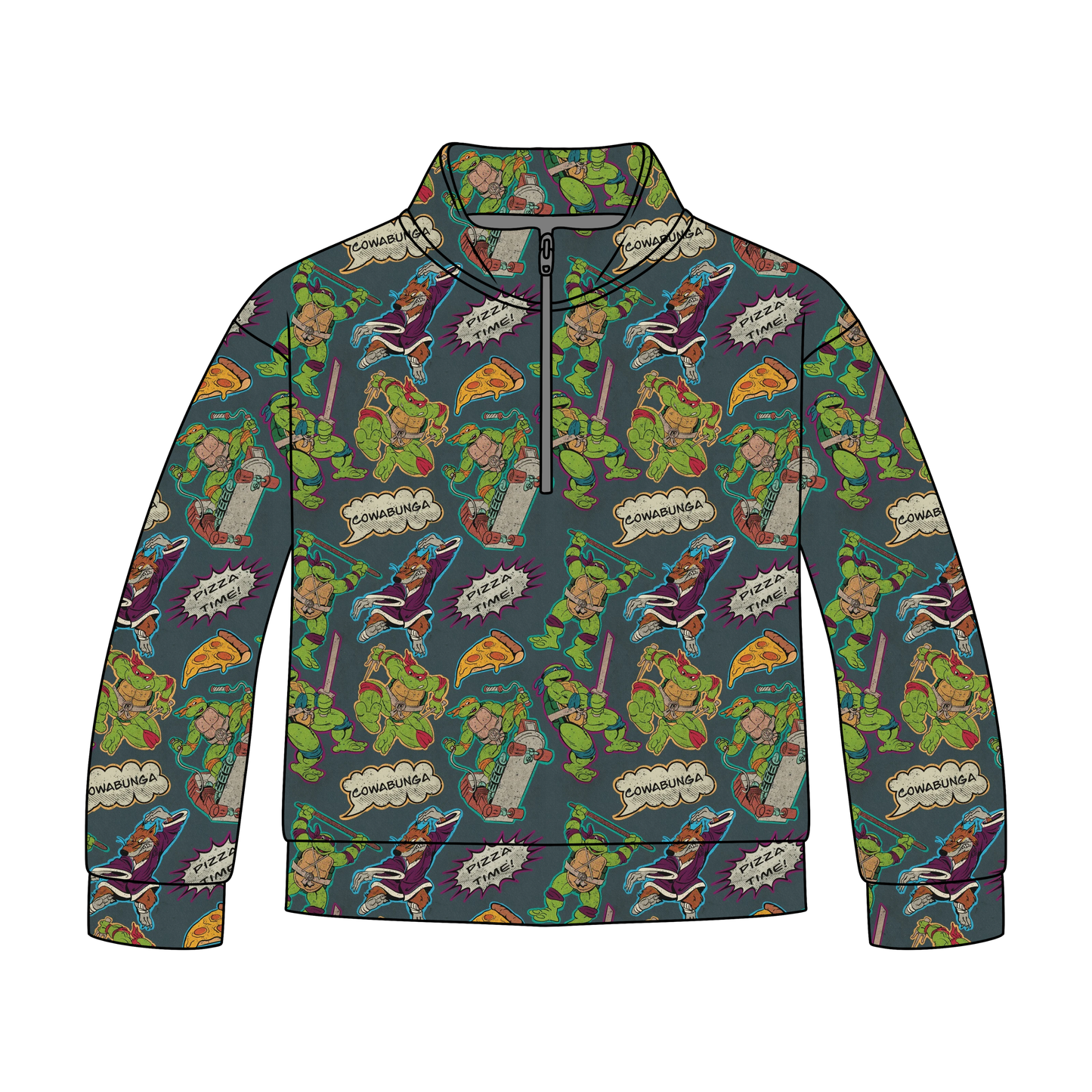 Slice Slice Baby Quarter Zip-Up **PreOrder**