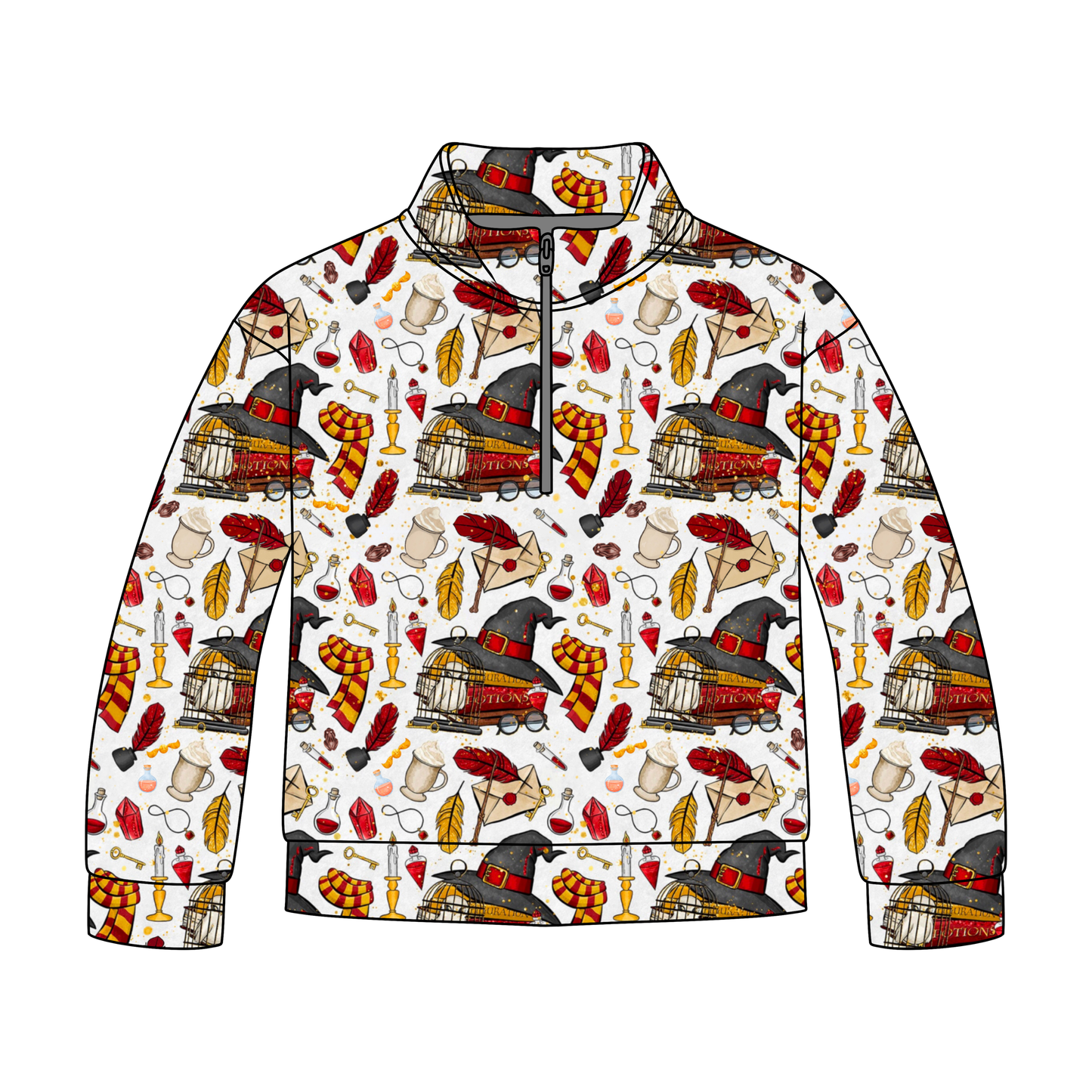 Wands & Wonders Quarter Zip-Up **PreOrder**