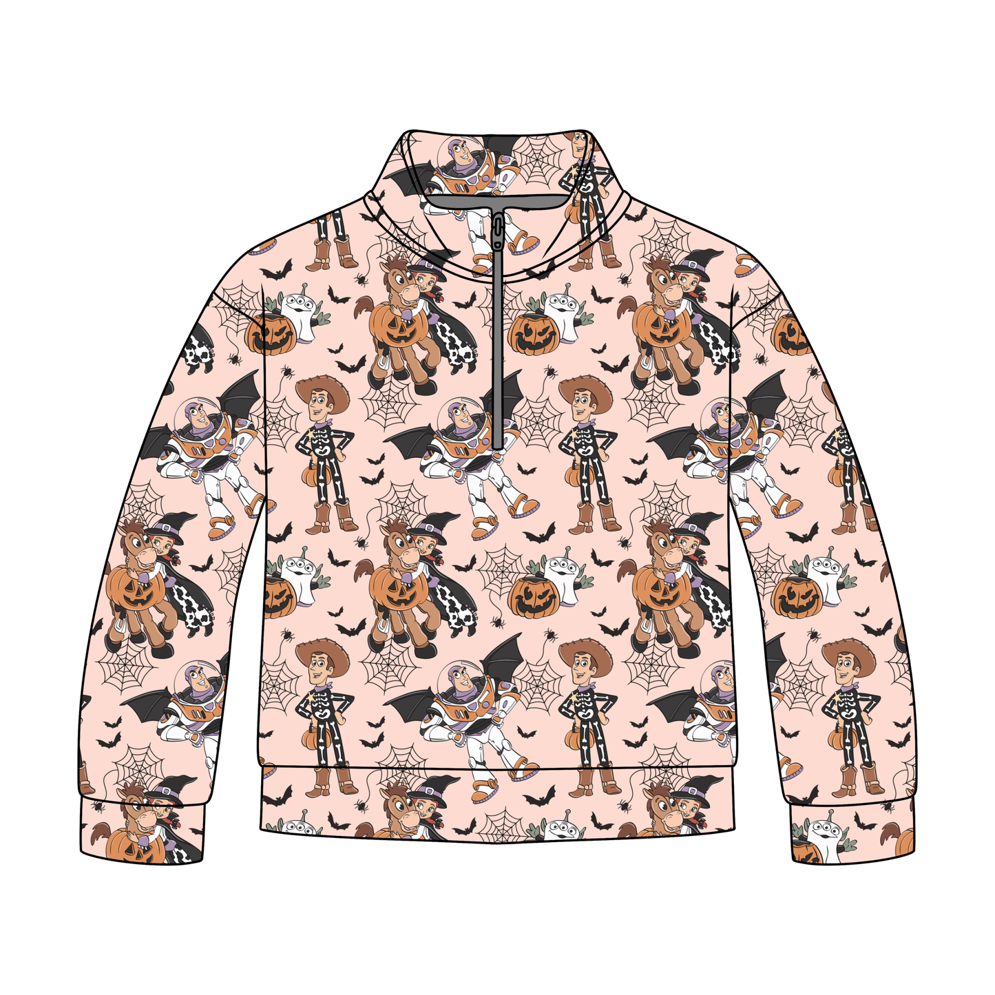 Howdy Halloween Quarter Zip-Up **PreOrder**