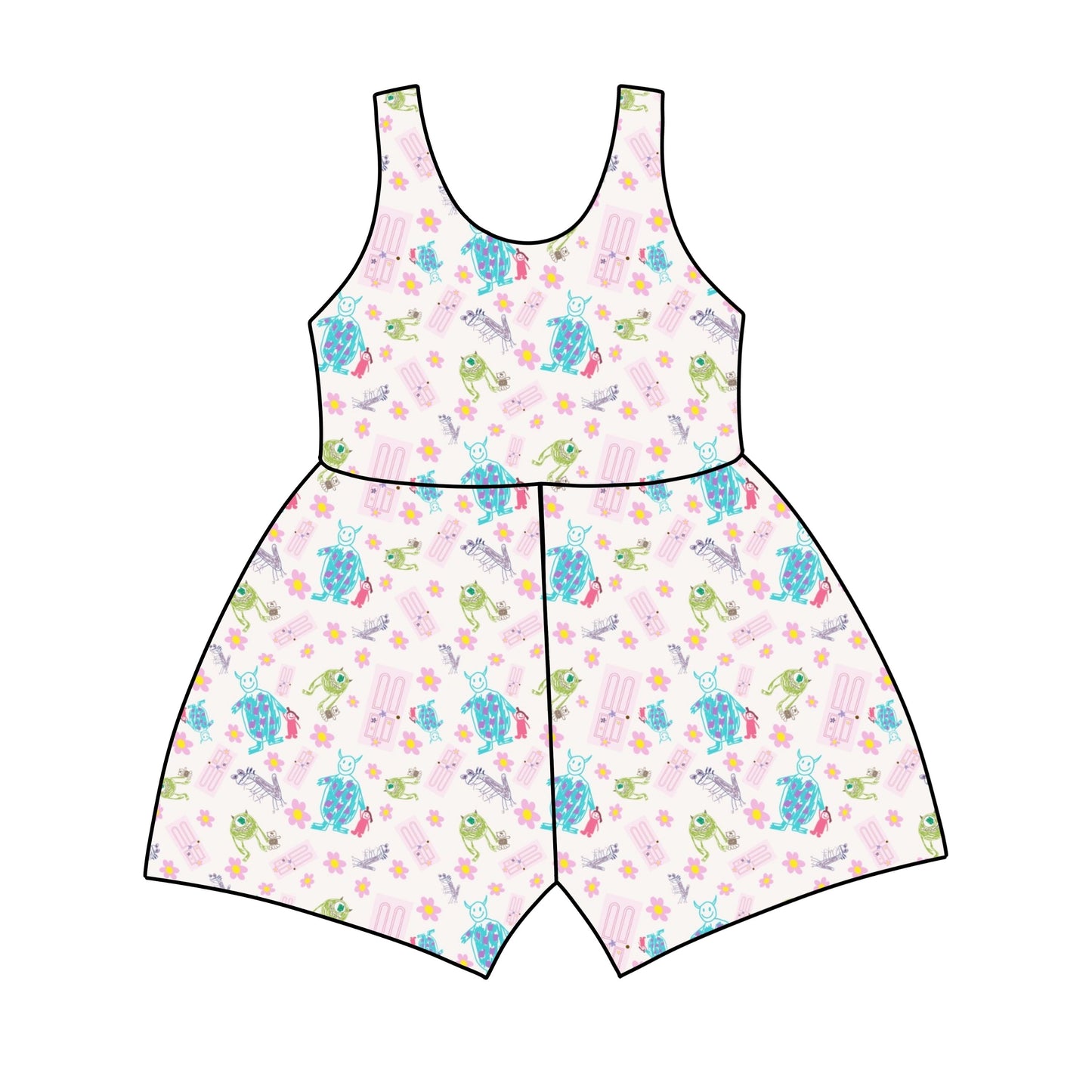 Boo Crew Cuties Jumpsuit *RTS*