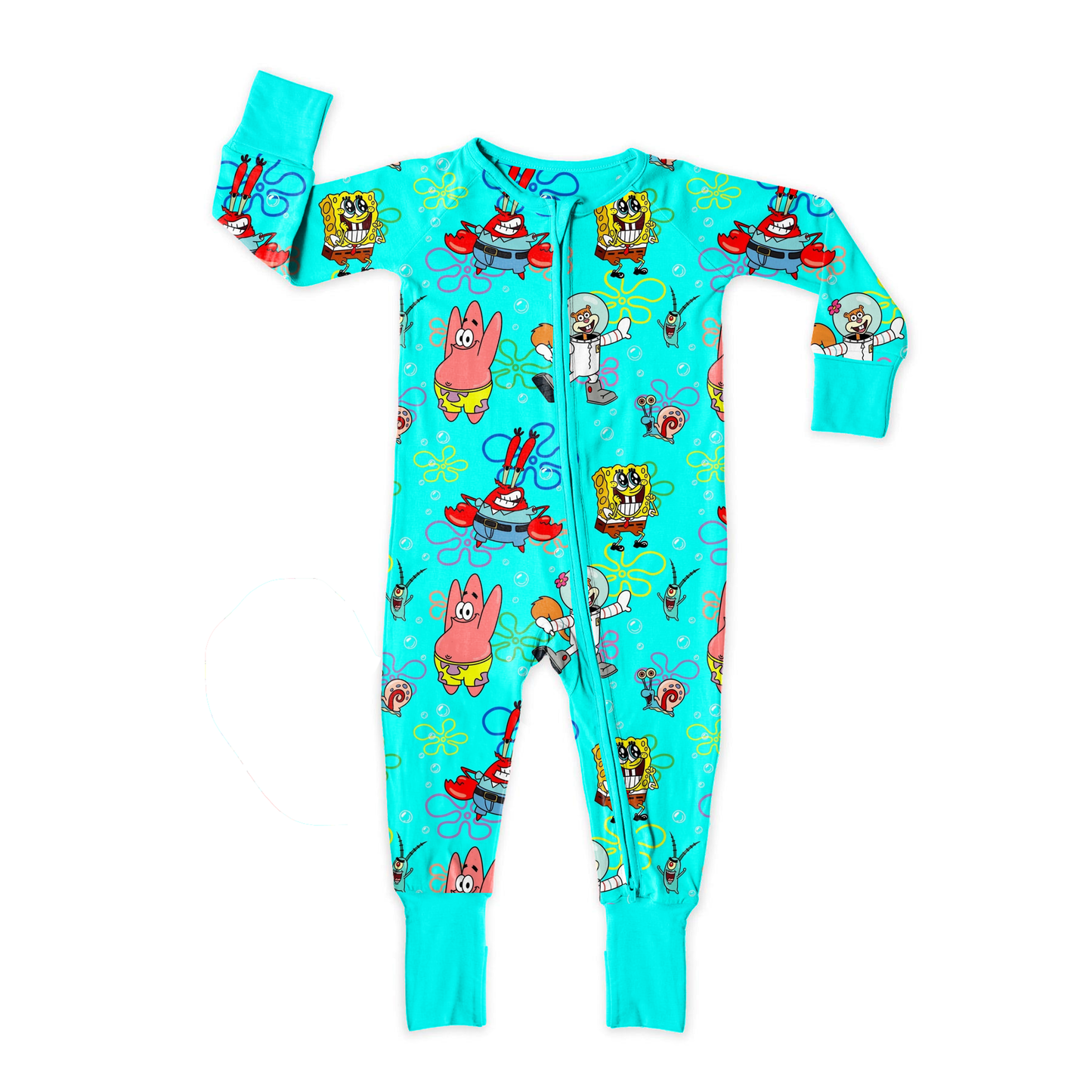 Krabby Patty Crew Zipper Sleeper *RTS*