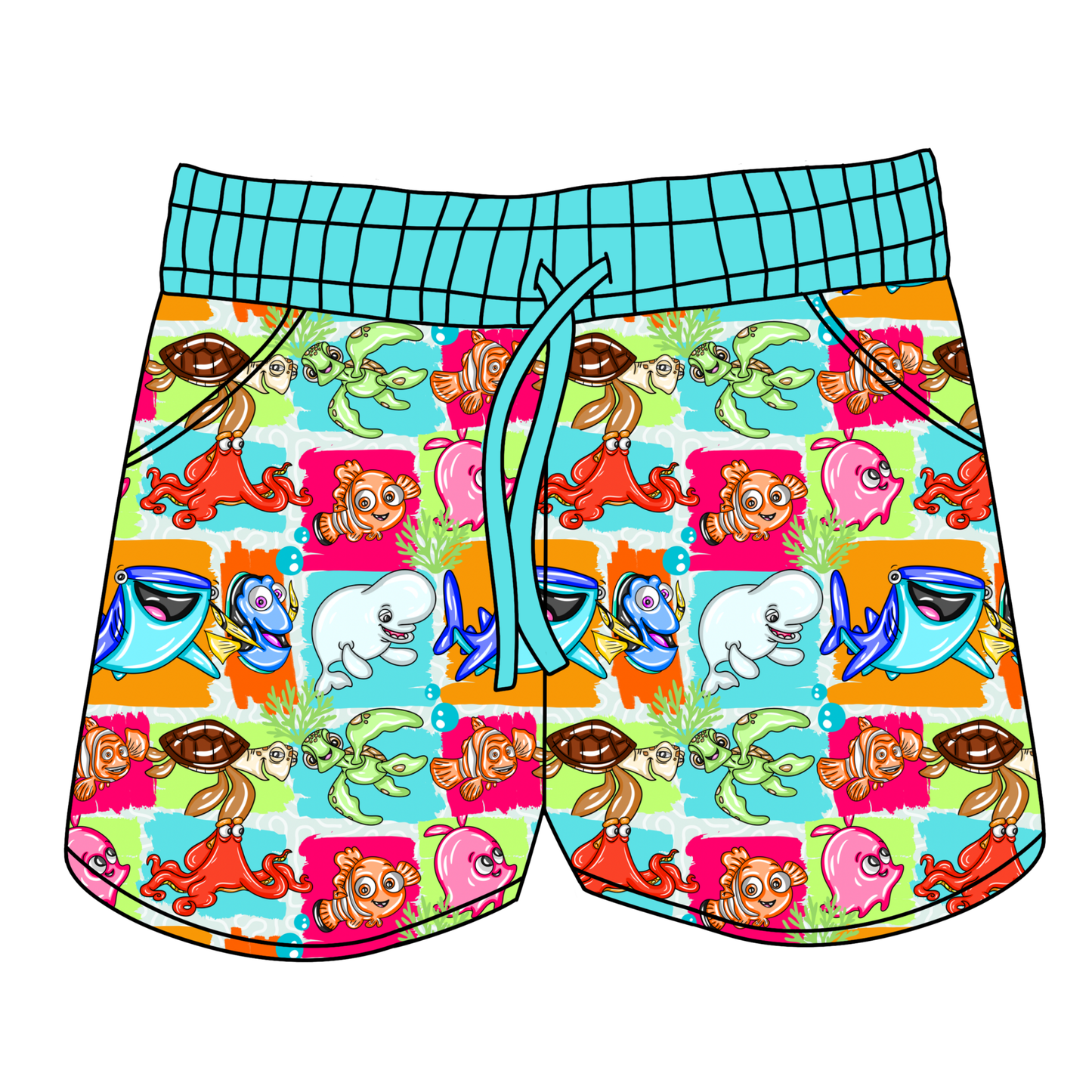 Underwater Explorers Club Women's Shorts *RTS*