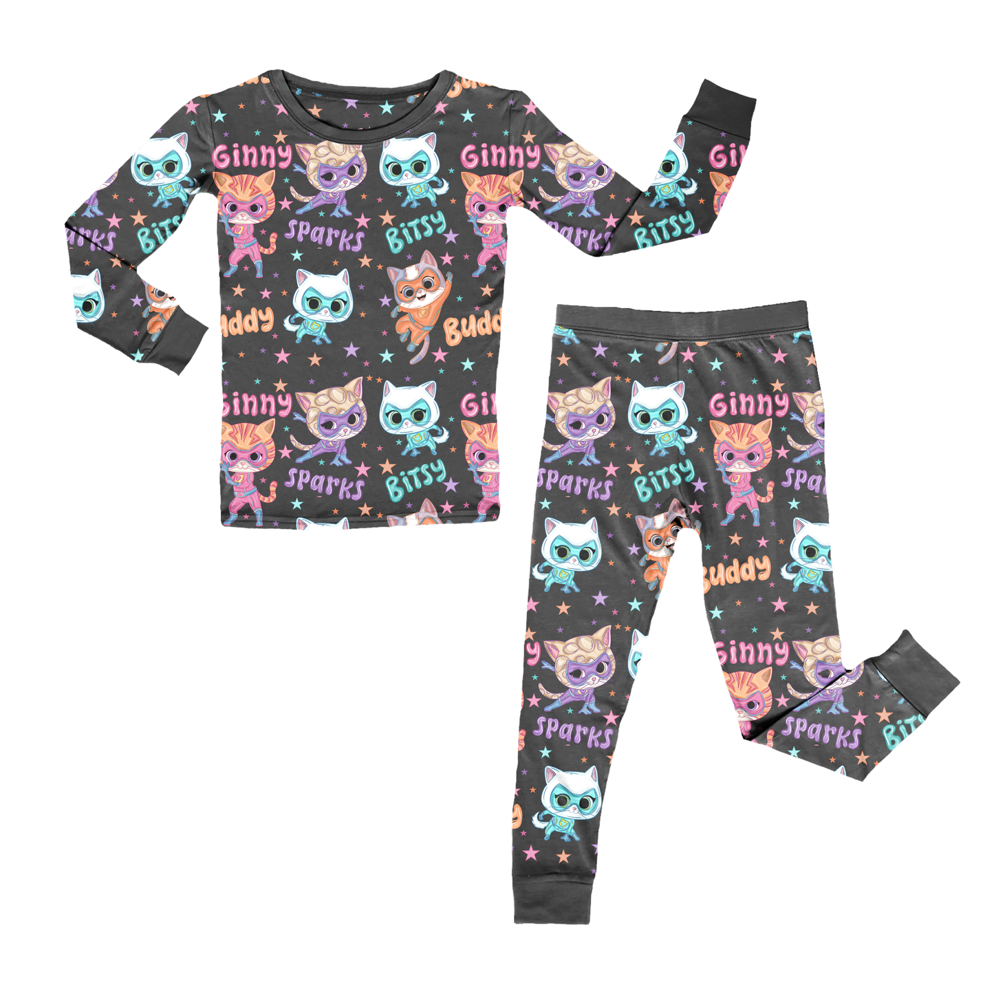 Purrfect Heroes Youth Pant Set *RTS*