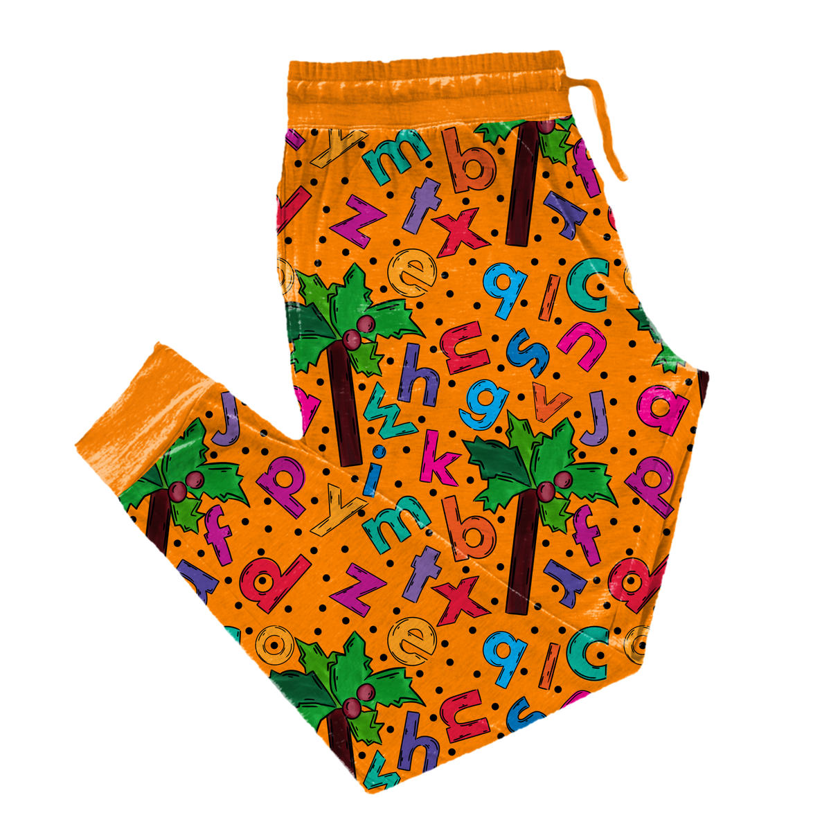 Alphabet Island Adult Joggers **PreOrder**