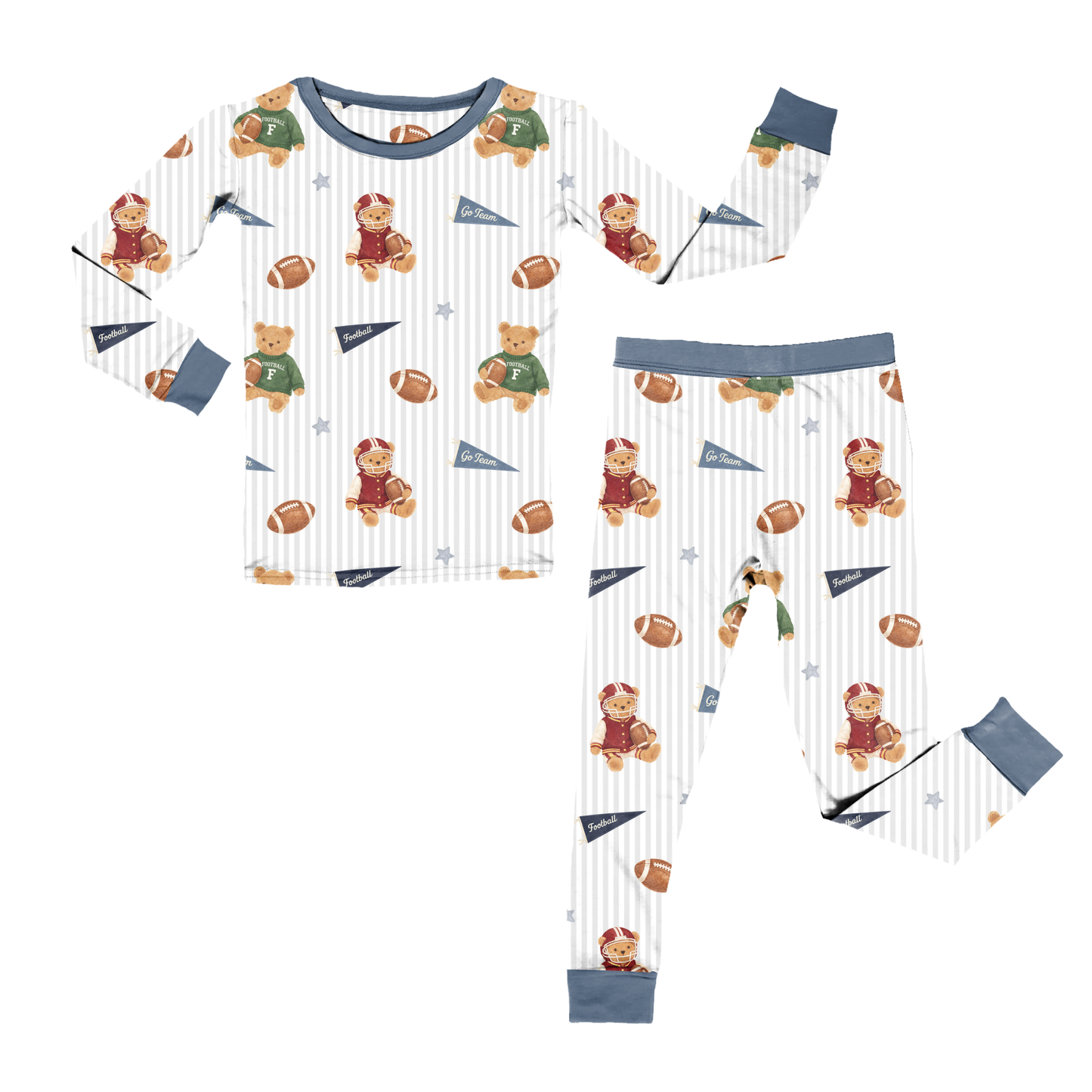 Touchdown Teddies Youth Pant Set **PreOrder**