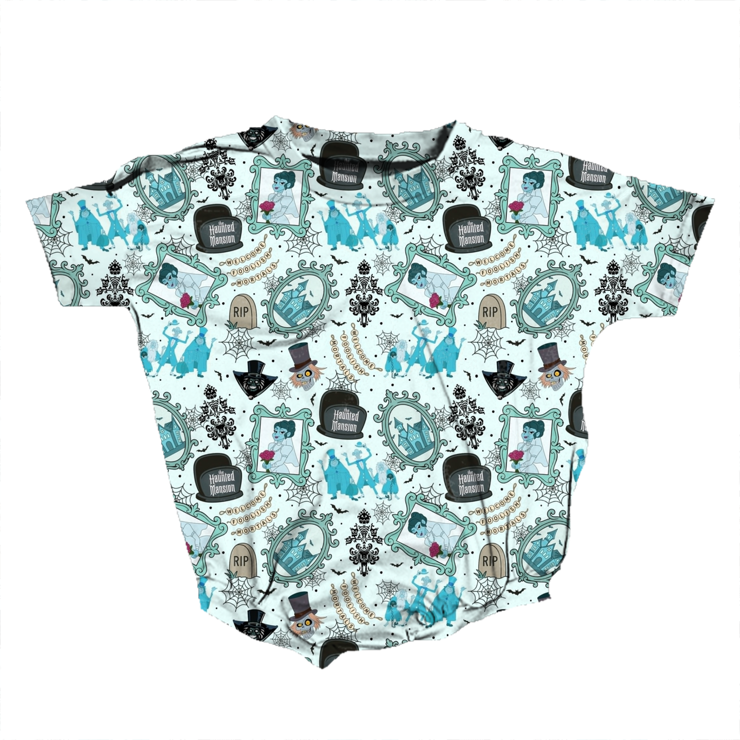 Spooky Mansion Romper **Preorder**